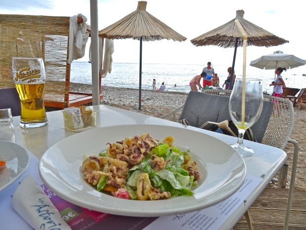 Budva Beach Lunch
